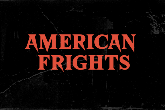 American Frights Serif Font for Bold Campaigns