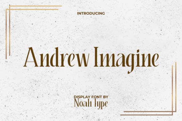 Andrew Imagine Font for Elegant Web Typography