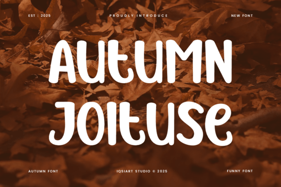 Autumn Joituse Font for Cozy Maker Brands
