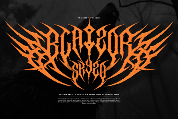 Blaizor Skyzo Typeface for Bold Branding