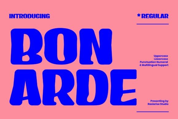 Bonarde Font Review: Bold Display Typography