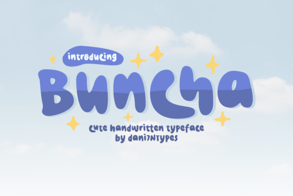 Buncha: A Playful Handwritten Font for Makers