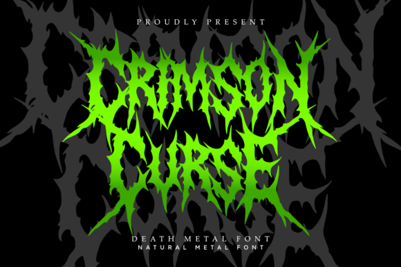 Crimson Curse Font for Bold Brand Identity