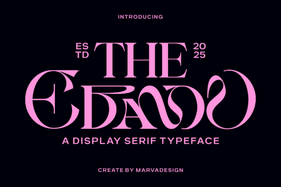 Ebamo: The Bold Serif Typeface for Campaigns
