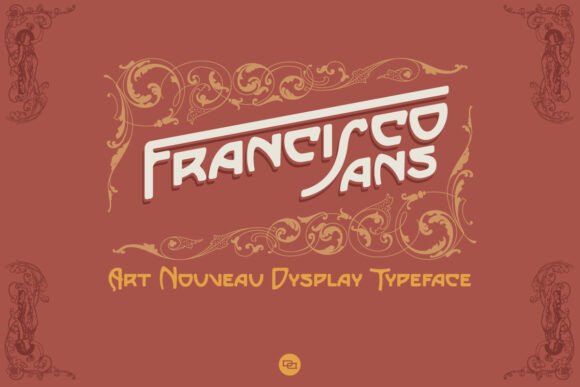 Francisco Sans: The Art Nouveau Display Typeface for Modern Brands