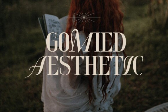 Gomied Aesthetic: The Serif Font for Modern Campaigns