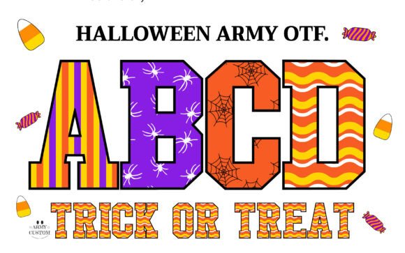 Halloweenarmy Web: Bold Display Font for Digital Brands