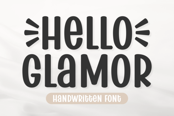 Hello Glamor: The Script Font for Modern Branding