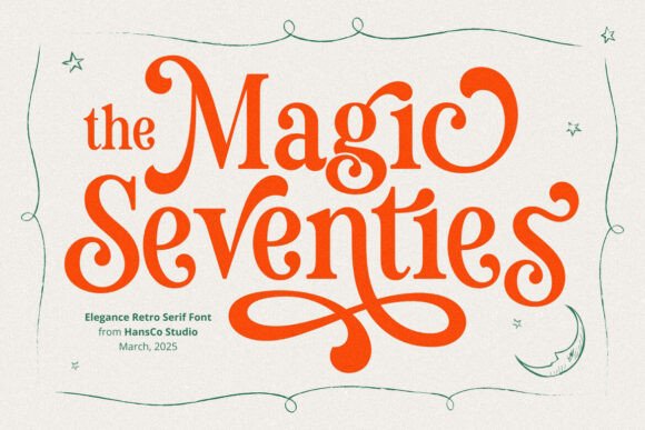 Magic Seventie: A Modern Serif Font for Elegant Editorial Design
