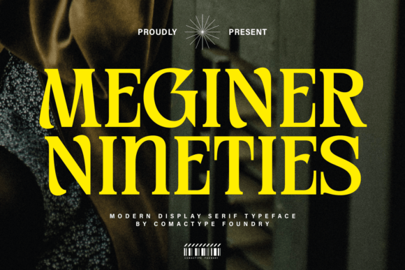 Meginer Nineties: A Modern Serif Font for Branding
