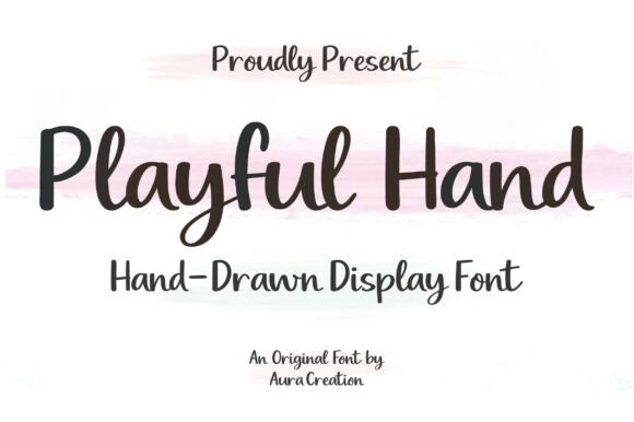 Playful Hand Font for Engaging Campaigns