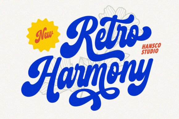 Retro Harmony Typeface for Modern Campaigns