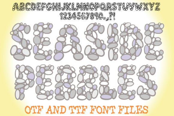 Seaside Pebbles Font for Modern Web Design