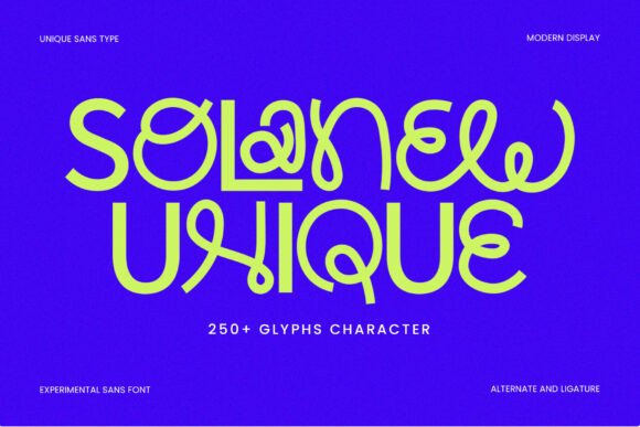 Solanew Typeface Review for Modern Branding