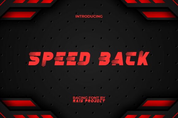 Speed Back Font for High-Impact Marketing