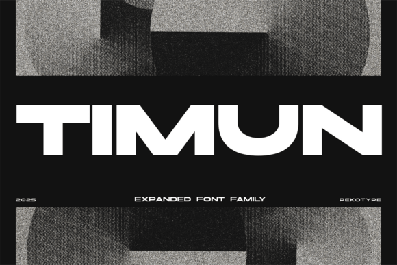Timun Typeface: Bold Editorial Design