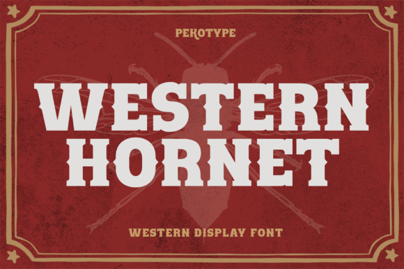 Western Hornet: A Bold Slab Serif Typeface for Editorial Design